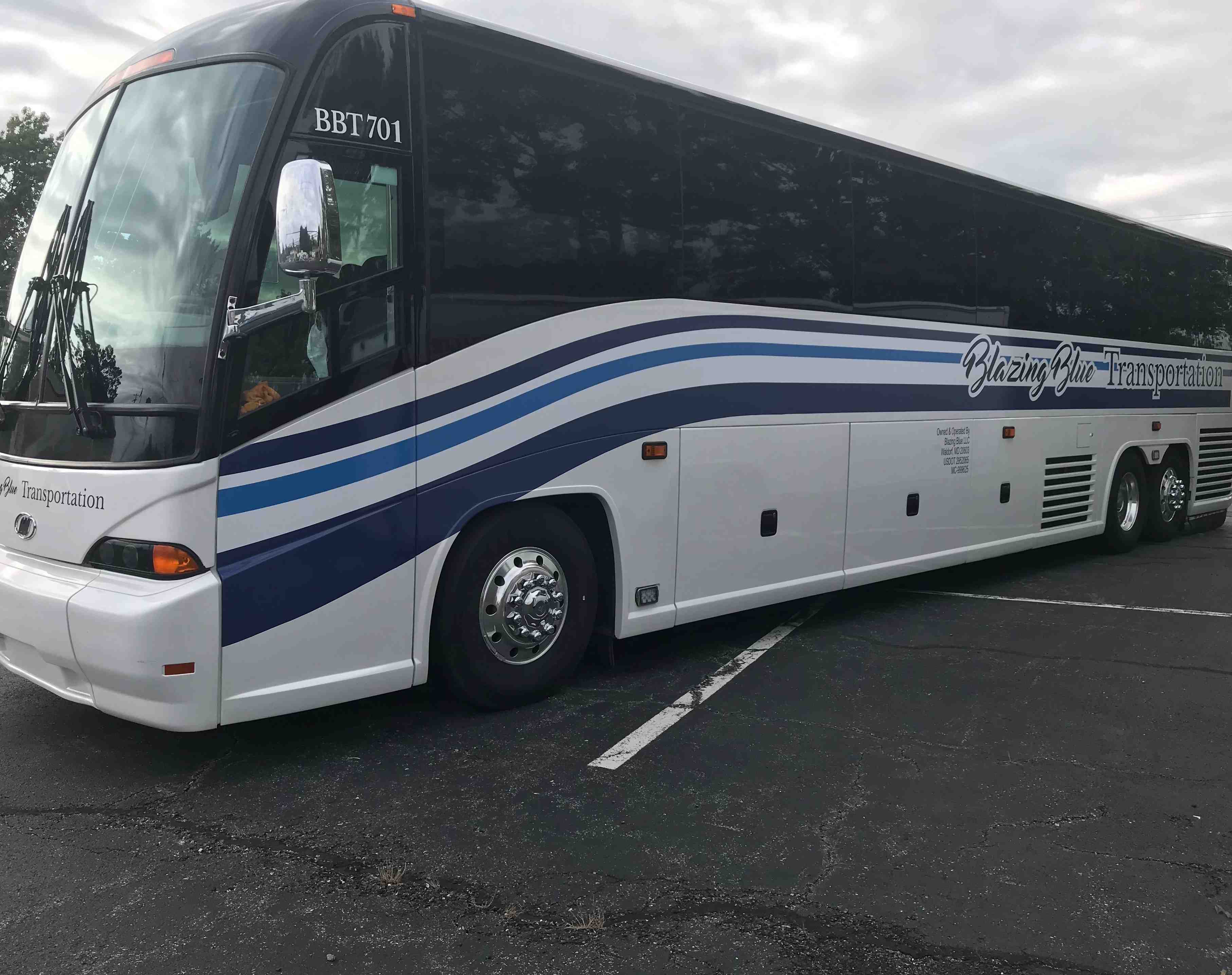 Blazing Blue Transportation